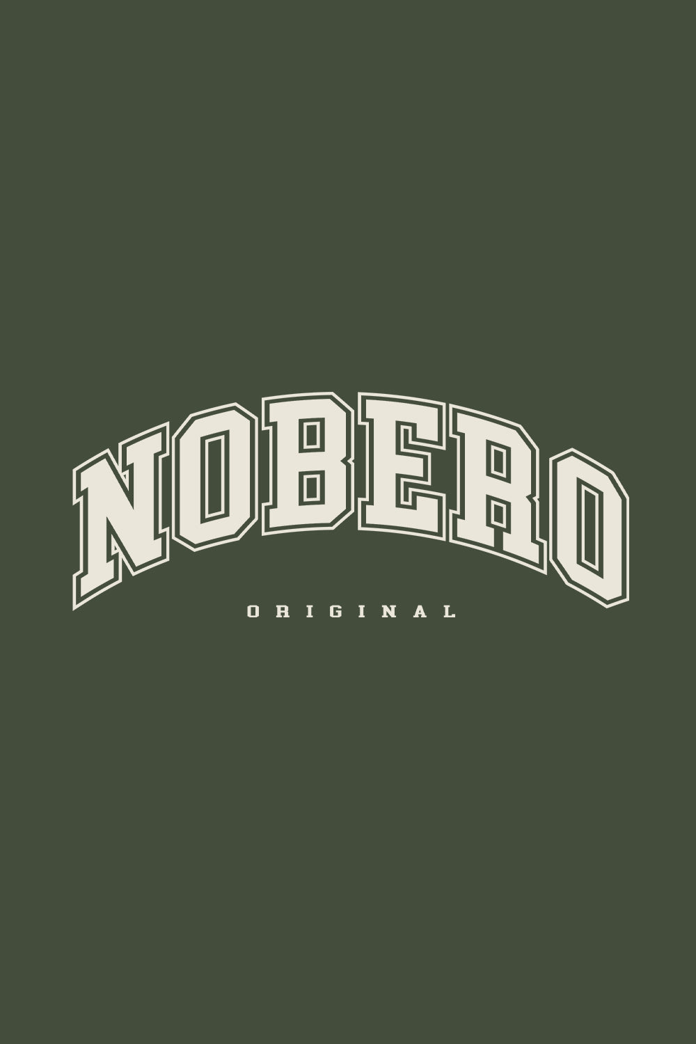 Nobero Original - Olive Oversized Hoodie