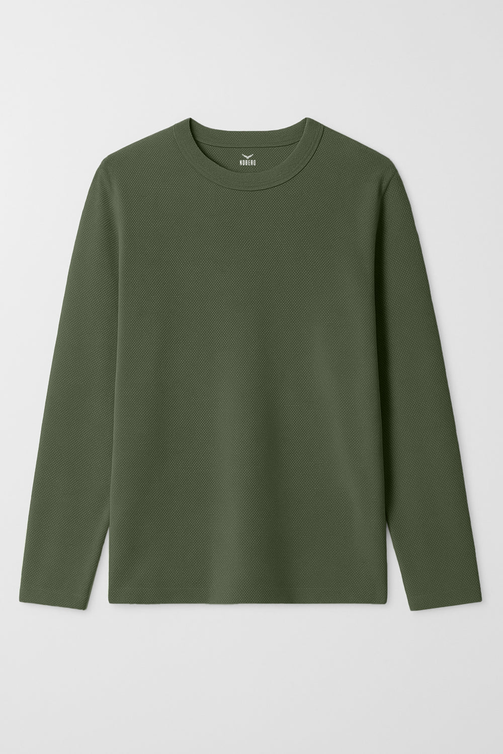 Popcorn Texture Full Sleeve T-Shirt