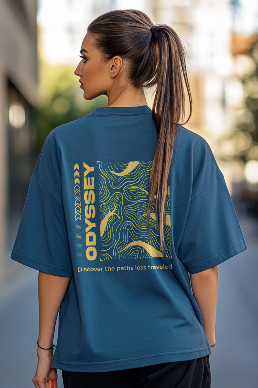 Paths Less Travelled Oversized T-Shirt