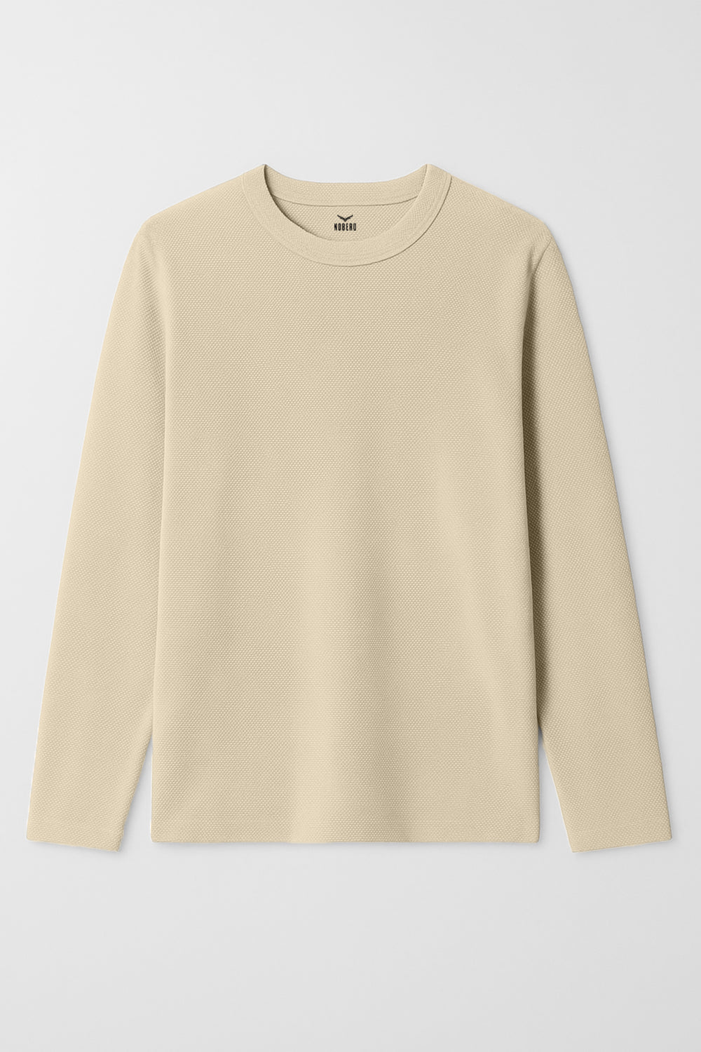 Popcorn Texture Full Sleeve T-Shirt