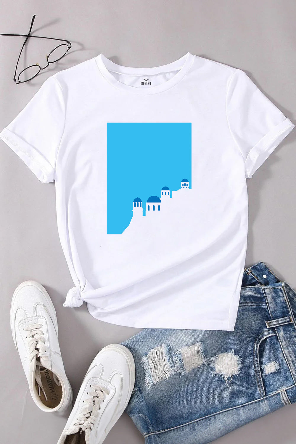 Boyfriend Santorini Classic Fit T-Shirt