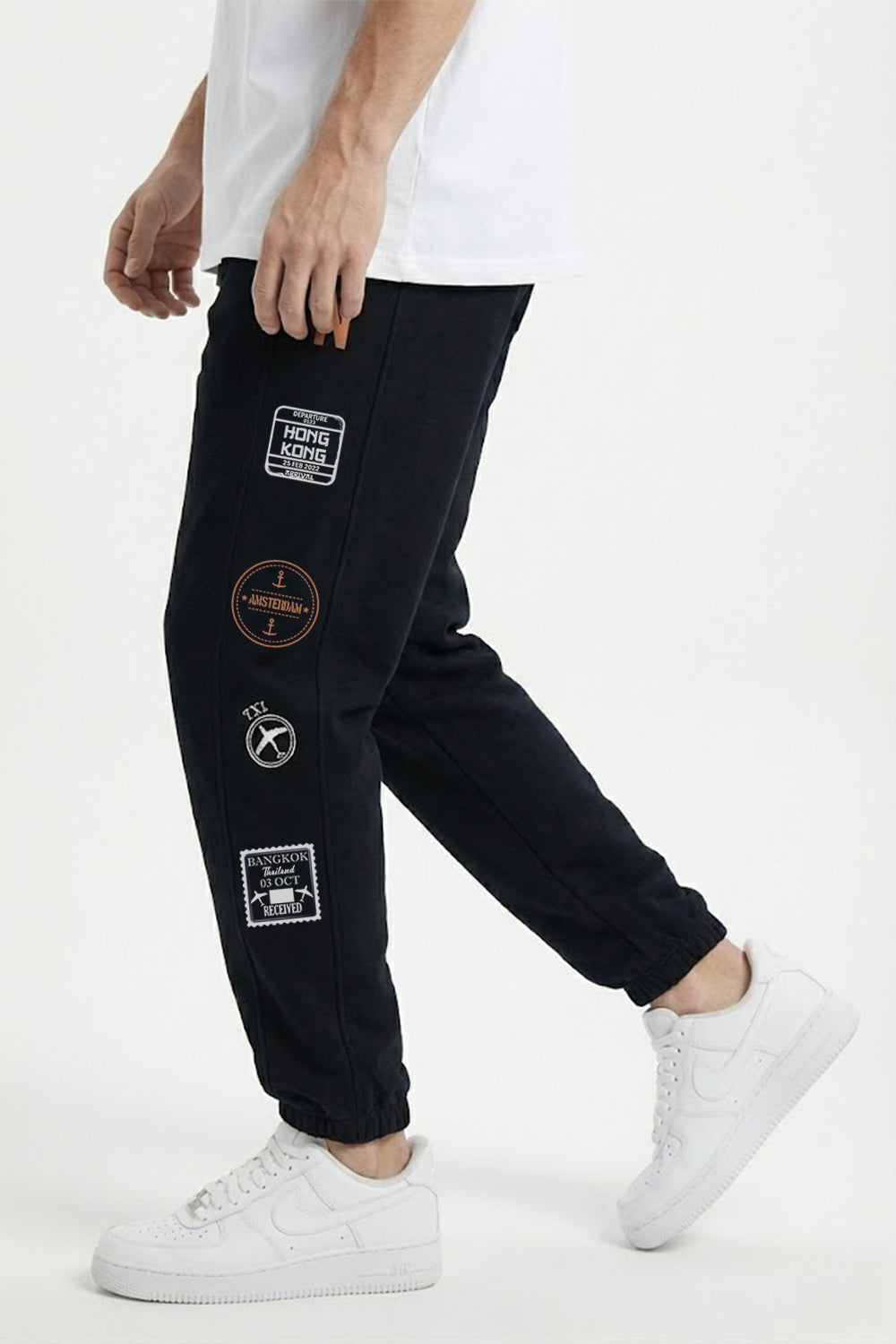 Travel Stamp Joggers