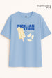 Sicilian Lemon Oversized Fit Women Tee