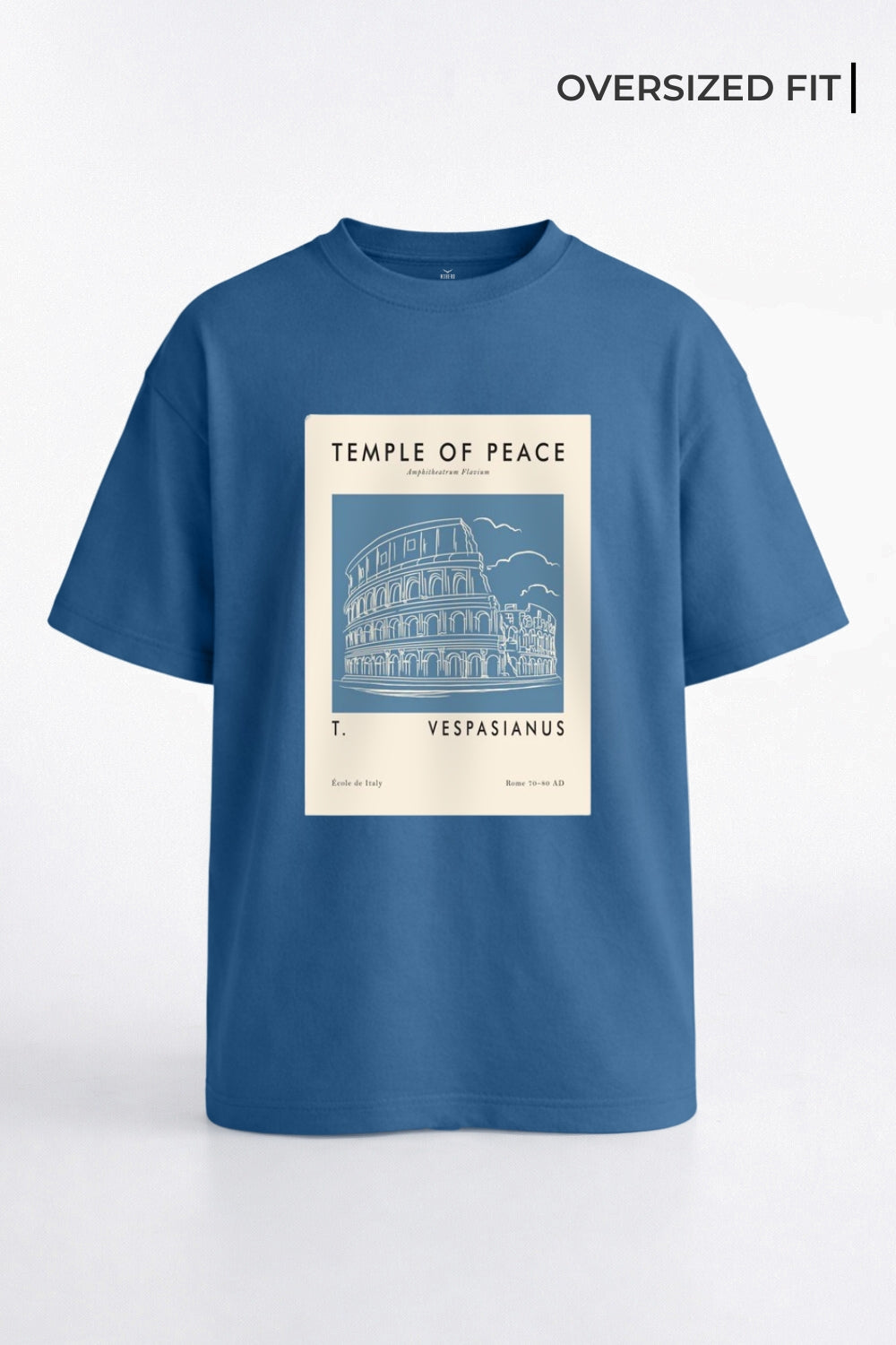 Temple of Peace Oversized T-Shirt