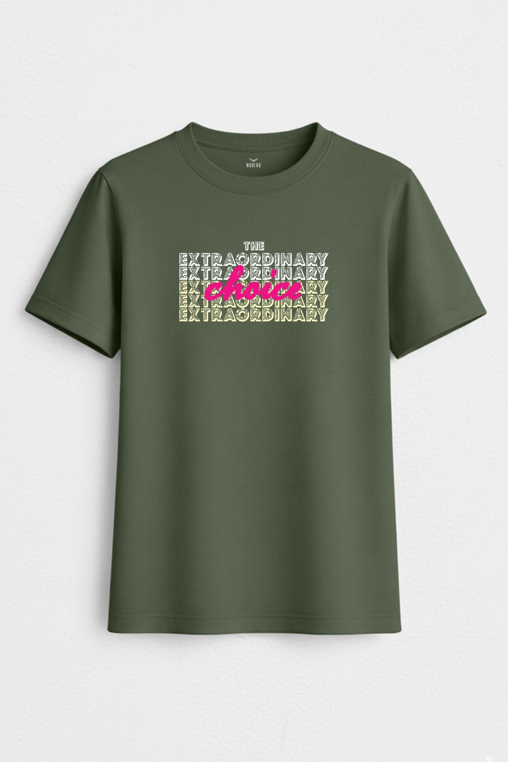 The Extraordinary Choice Women Classic Fit Tee