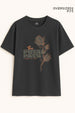 The Petal Path Oversized Fit Women Tee