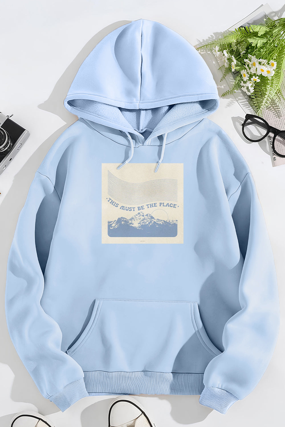 Boyfriend Fit The Place Classic Hoodie