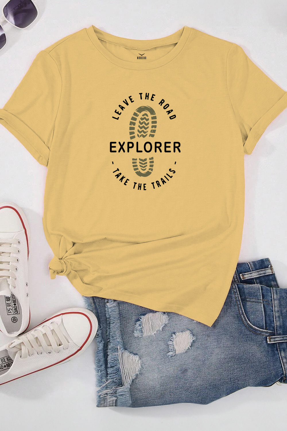 Boyfriend Trails Explorer Classic Fit T-Shirt