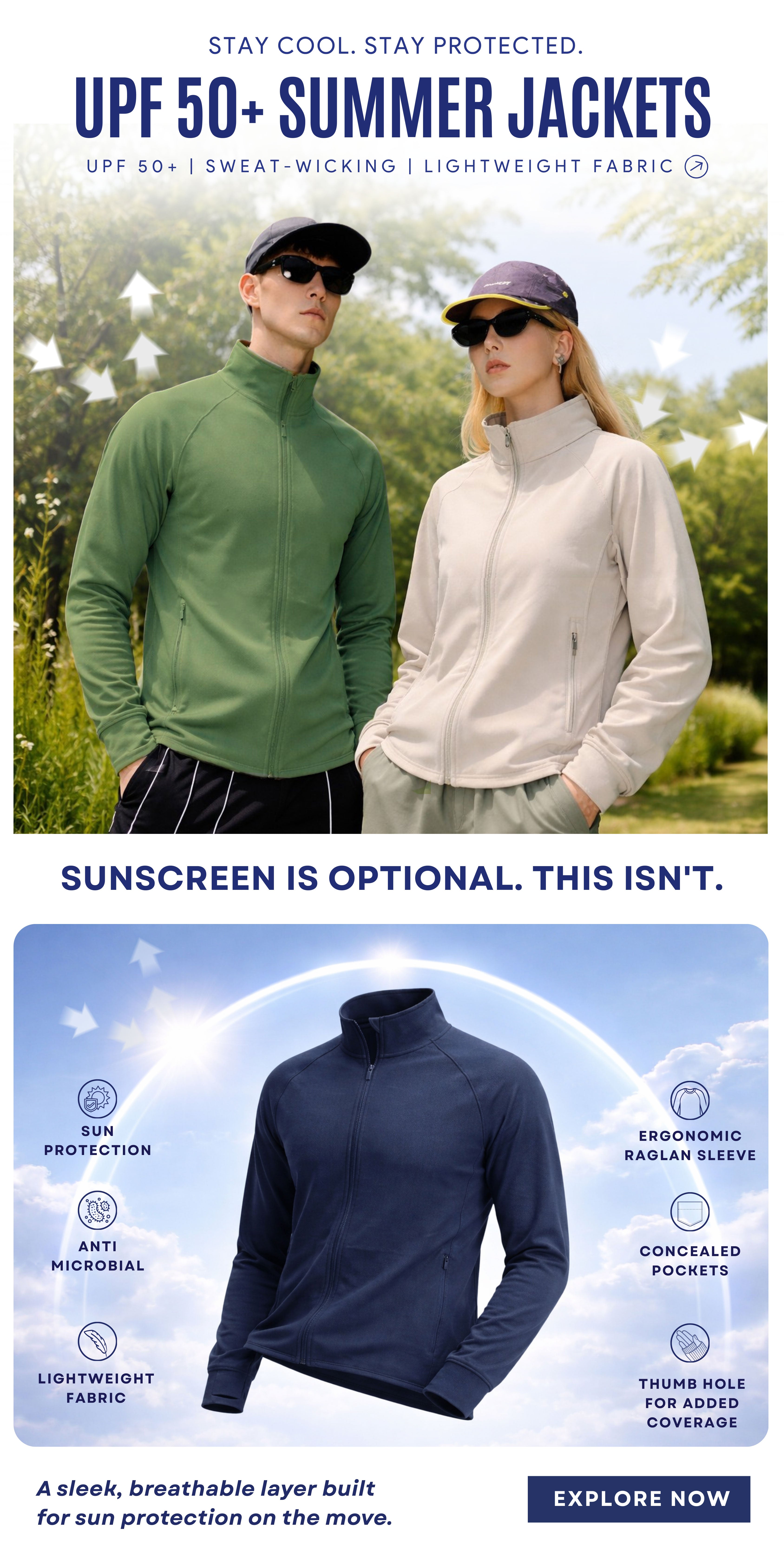 Upf UPF Jackets – Nobero