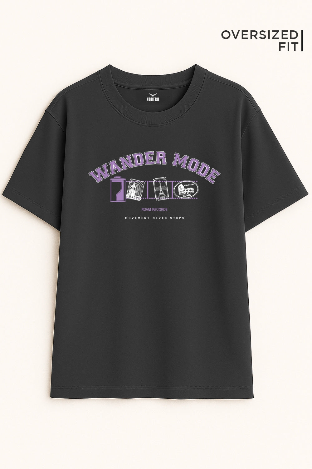 Wander Mode Oversized Fit Women Tee