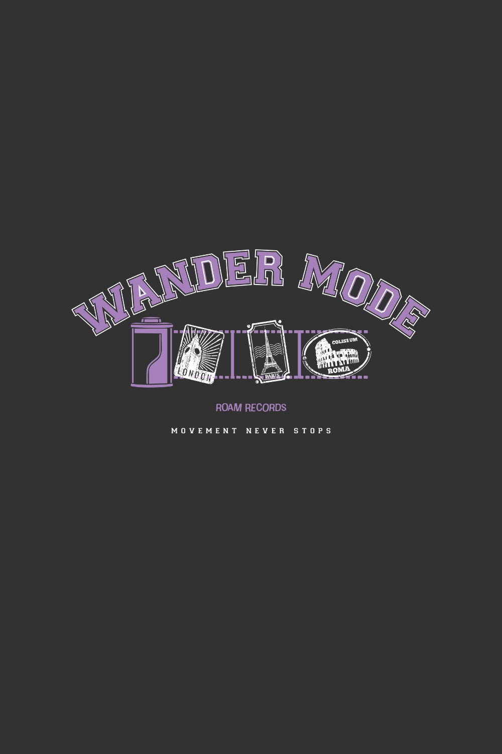 Wander Mode Oversized Fit Women Tee