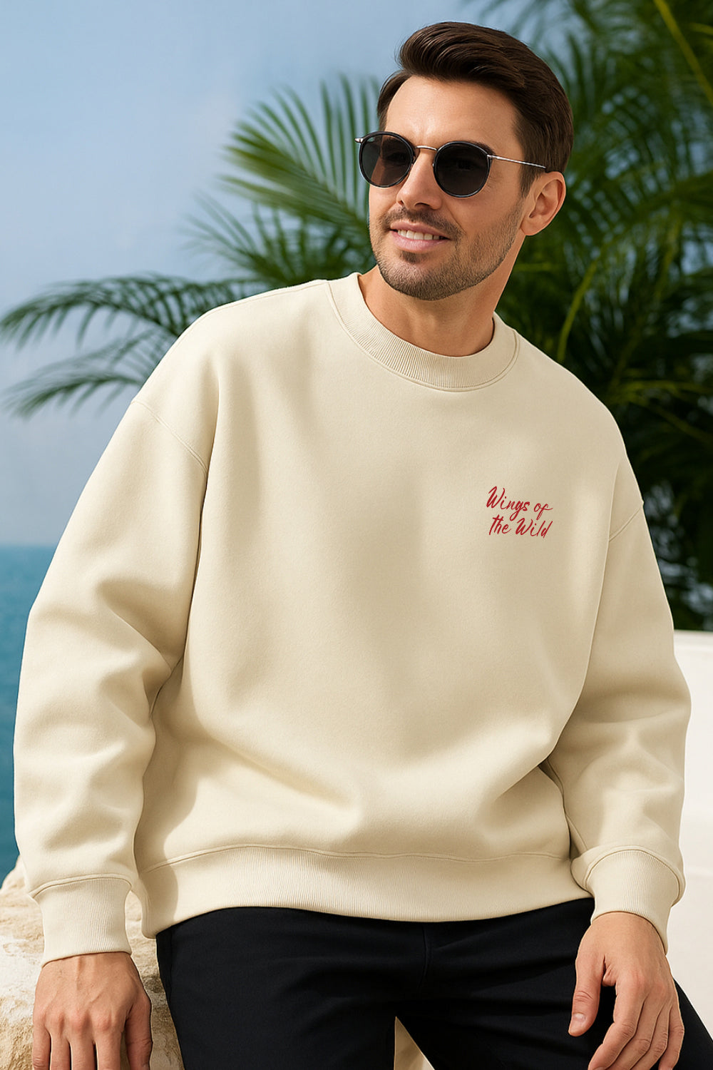 Wings of the wild Oversized  Sweatshirt