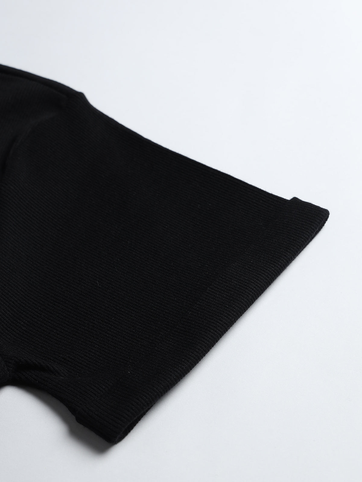 Oversized Rib-Knit Top