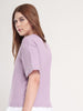 Oversized Rib-Knit Top