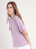 Oversized Rib-Knit Top