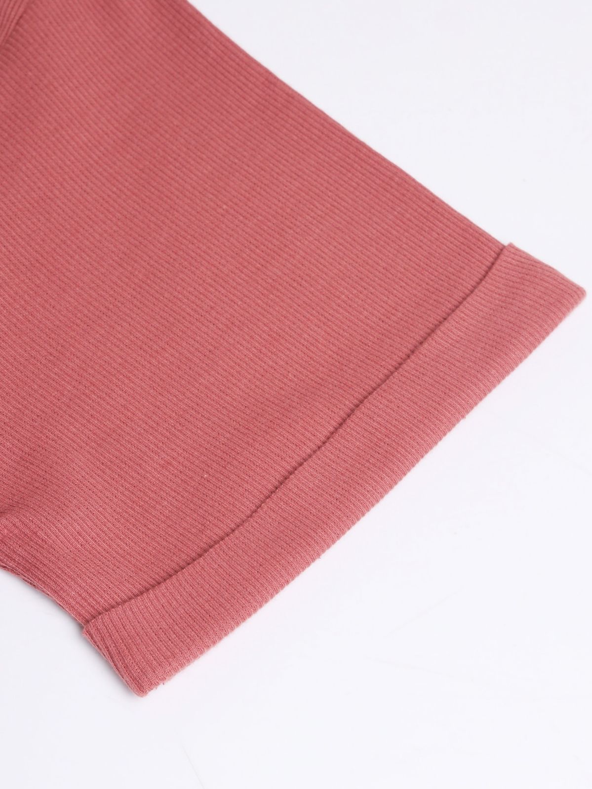 Oversized Rib-Knit Top