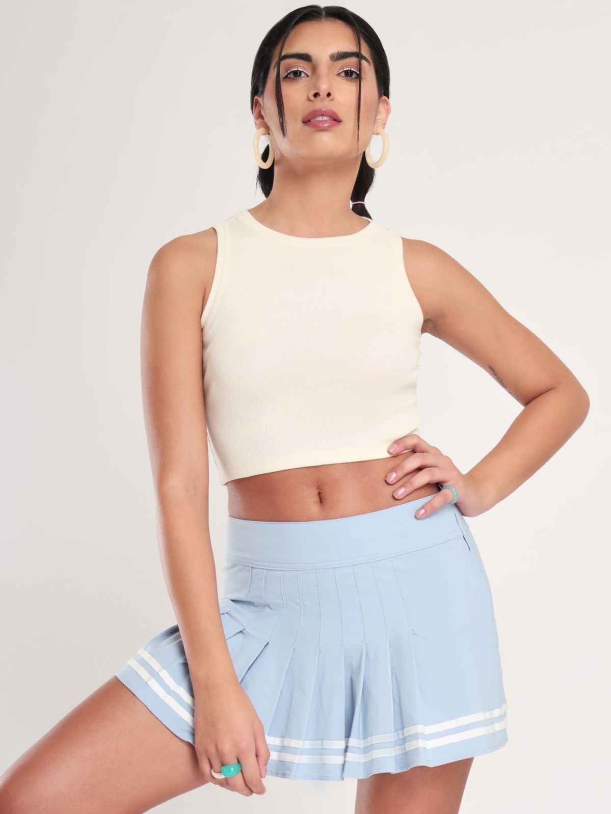 Dove Rib Texture Top