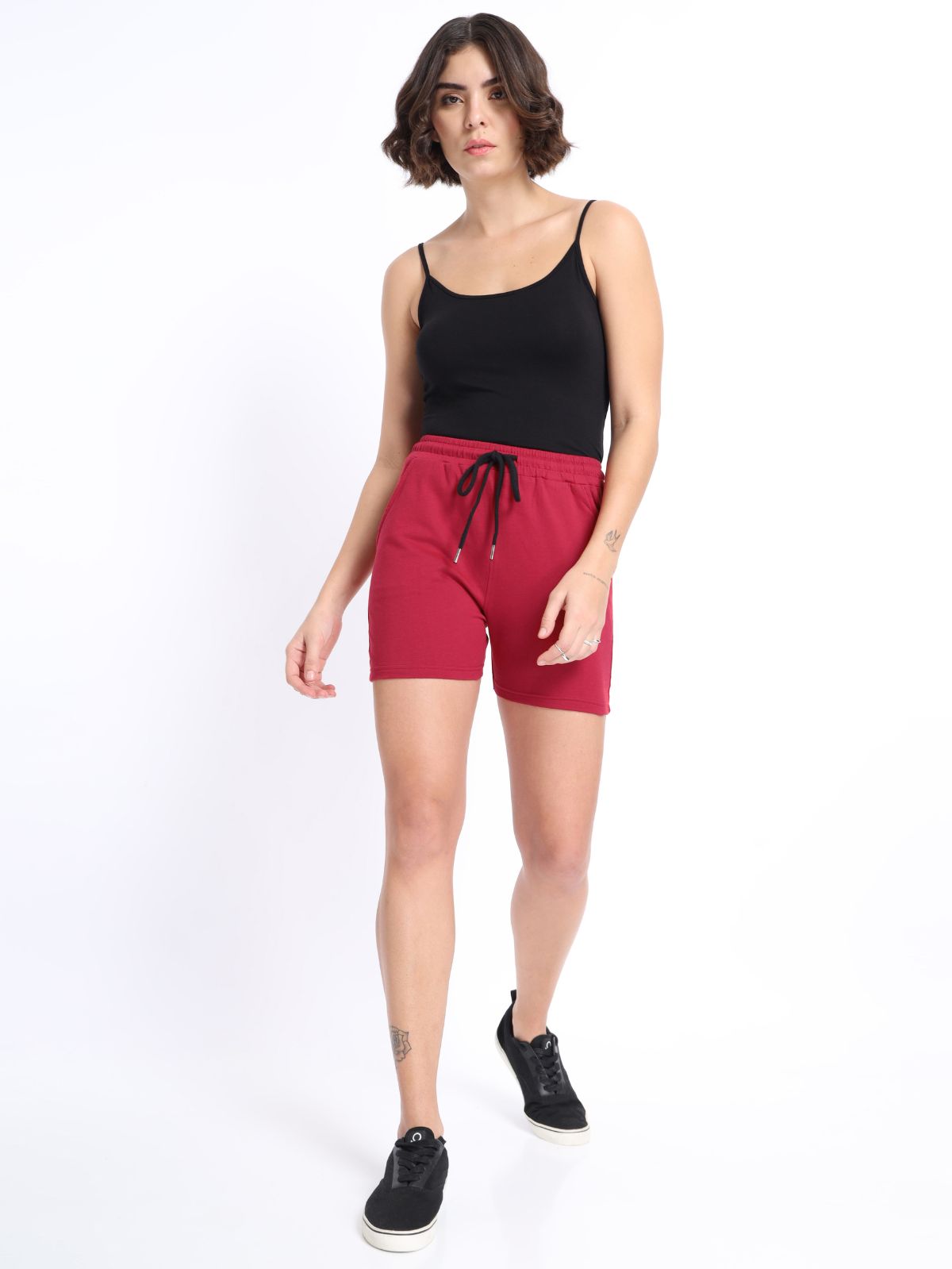 Solid Shorts Women