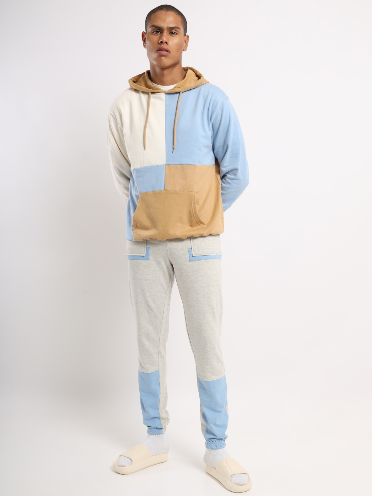 Nobero Colorblock Hoodie