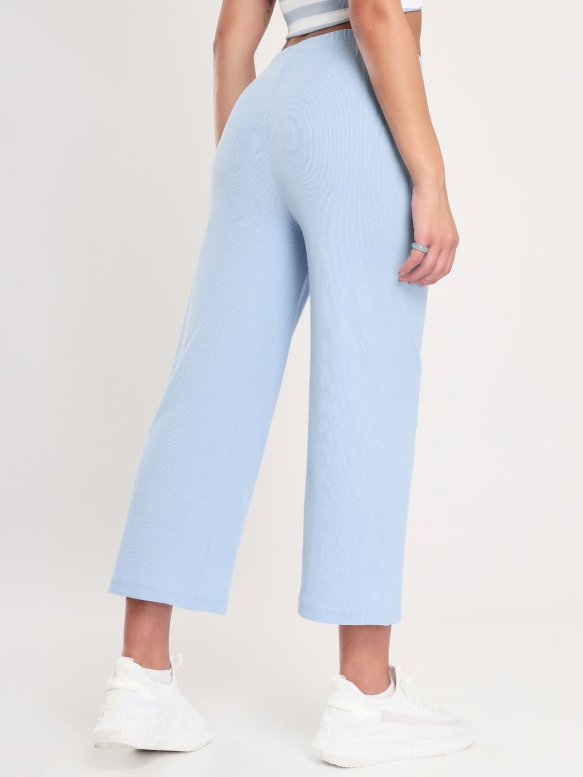 Isabella Rib-Knit Trousers