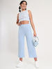 Isabella Rib-Knit Trousers