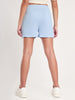 Emerald Rib-Knit Shorts