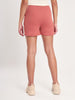 Emerald Rib-Knit Shorts