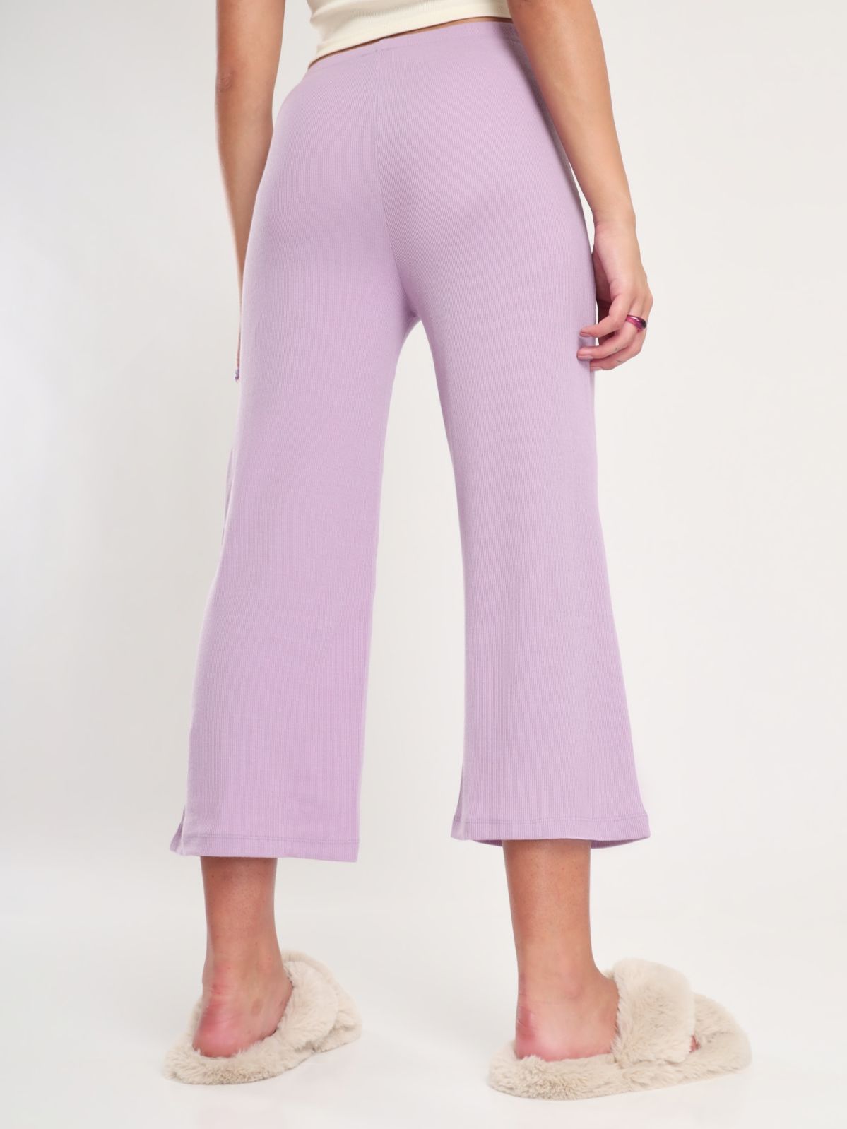 Isabella Rib-Knit Trousers