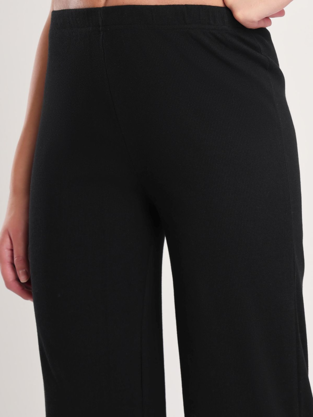 Isabella Rib-Knit Trousers