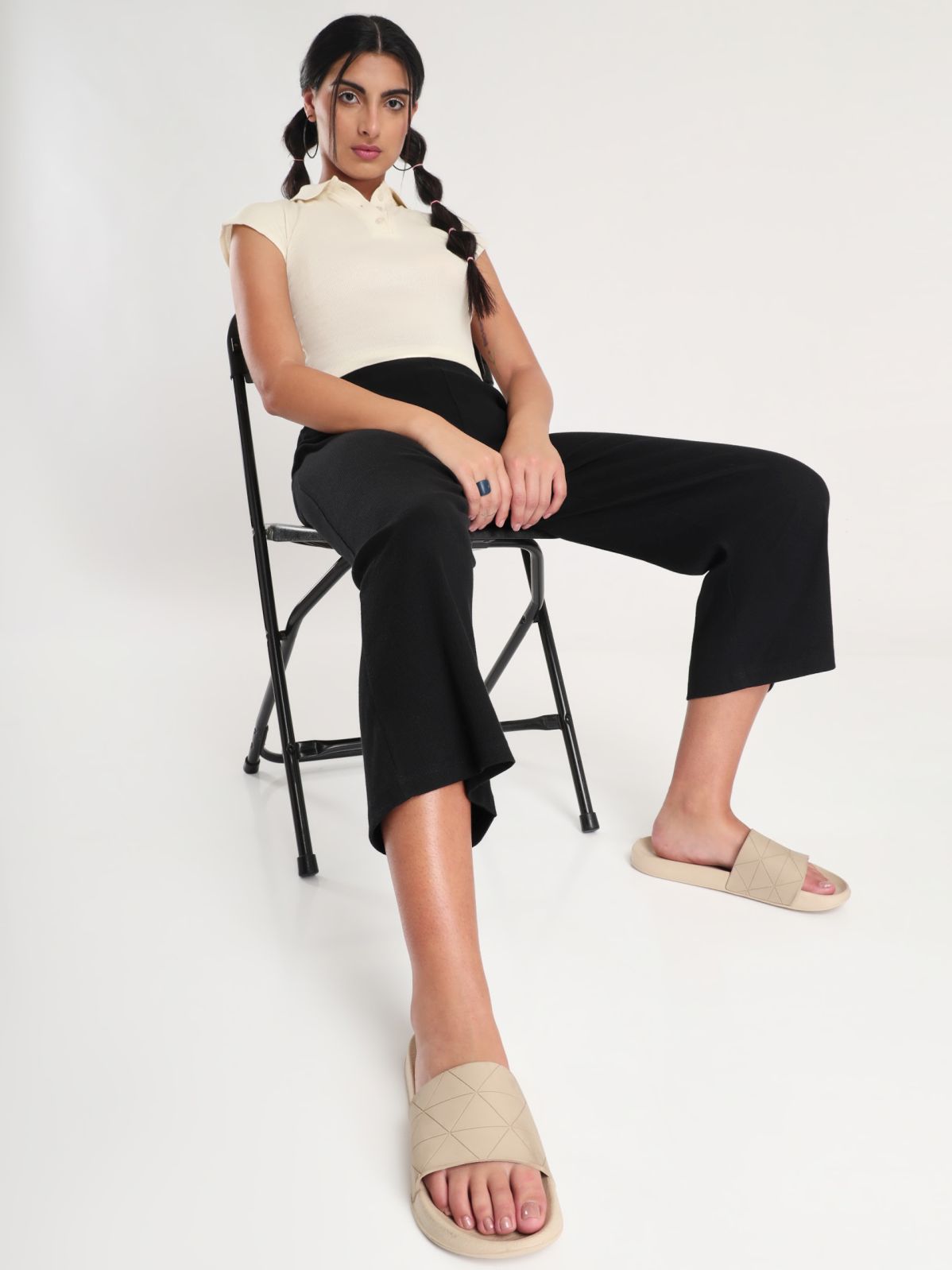 Isabella Rib-Knit Trousers
