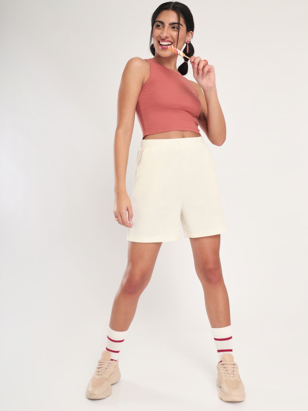 Dove Rib Texture Top
