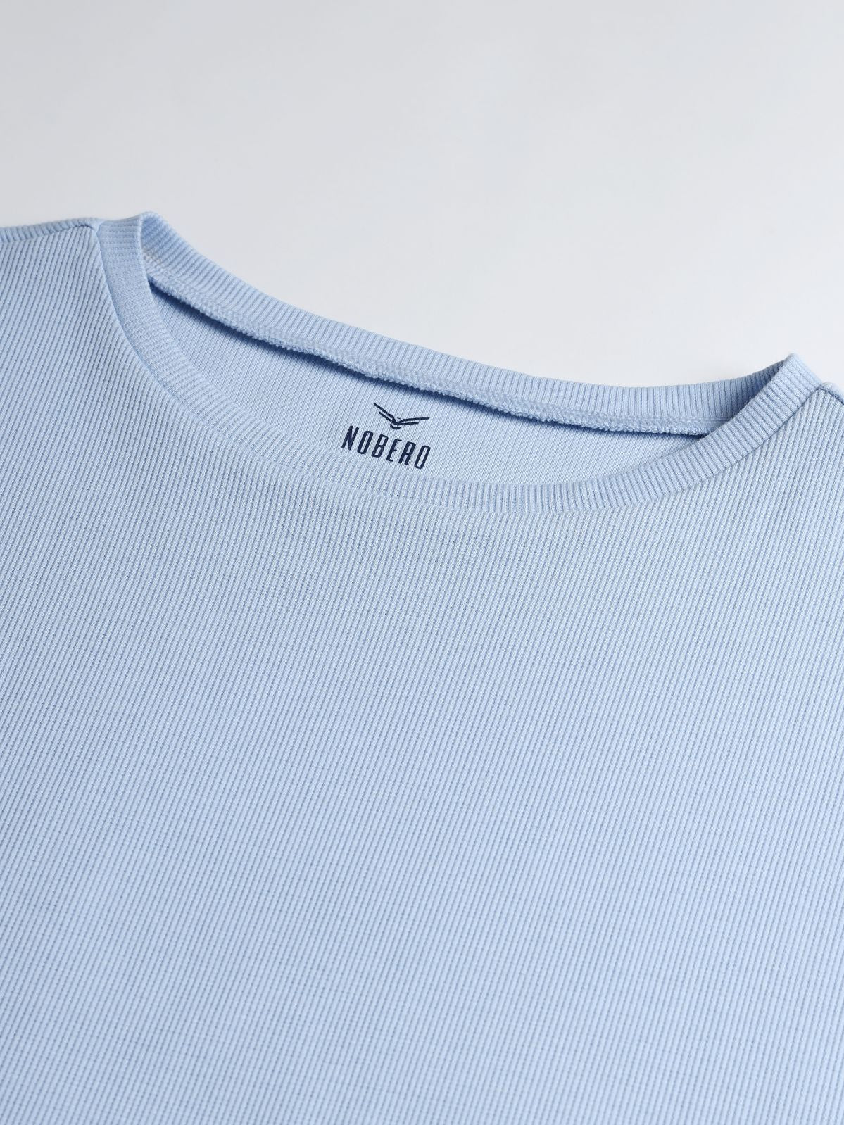 Oversized Rib-Knit Top