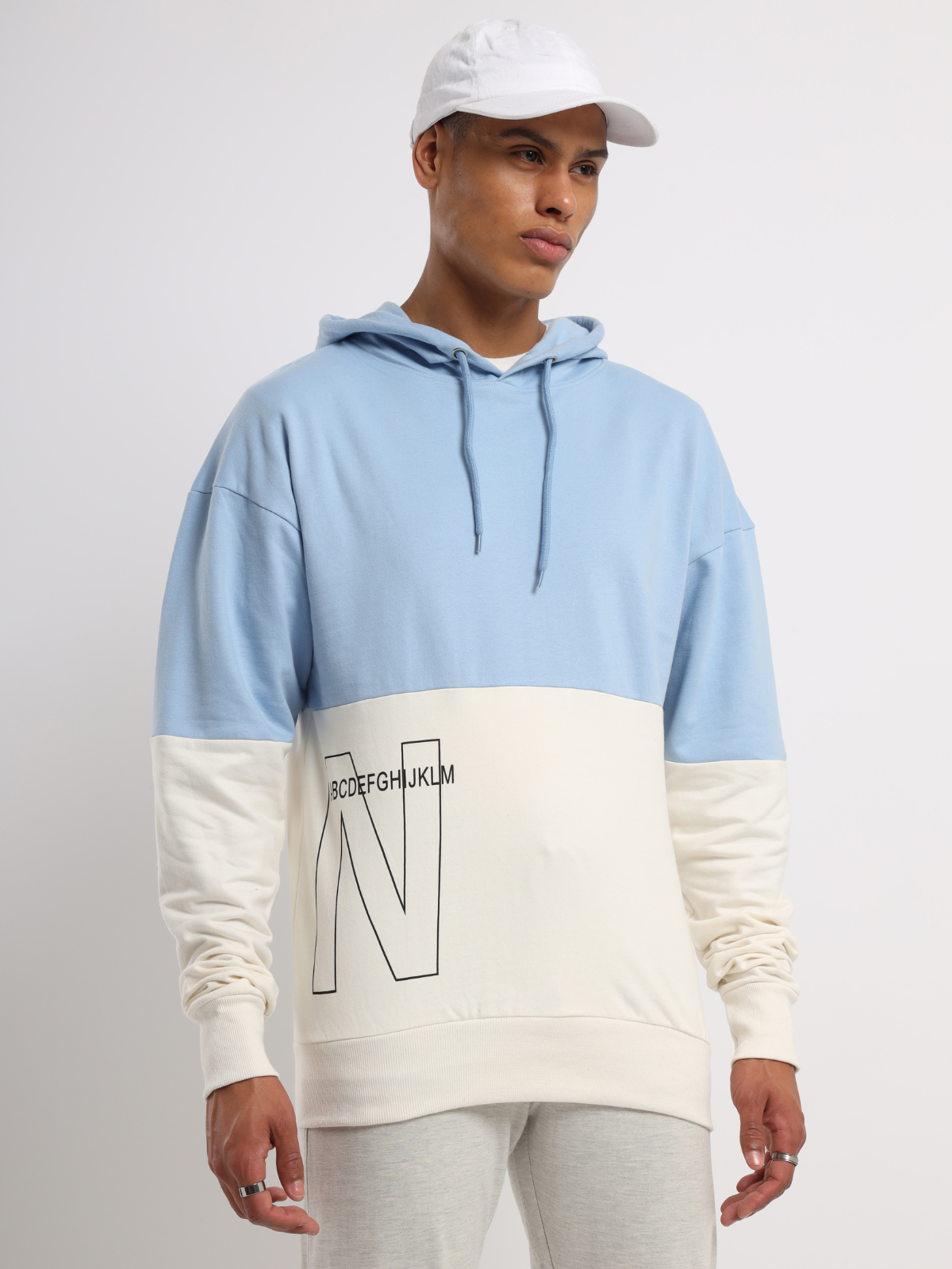 Nobero Contrast Hoodie