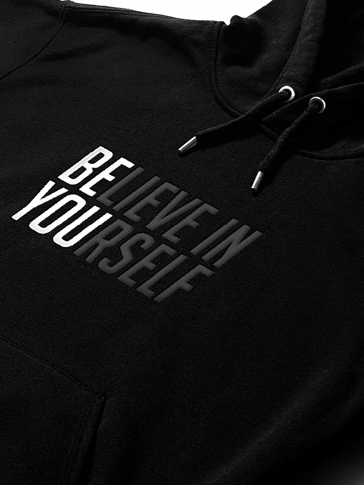 Boyfriend Fit Believe In Yourself Classic Hoodie