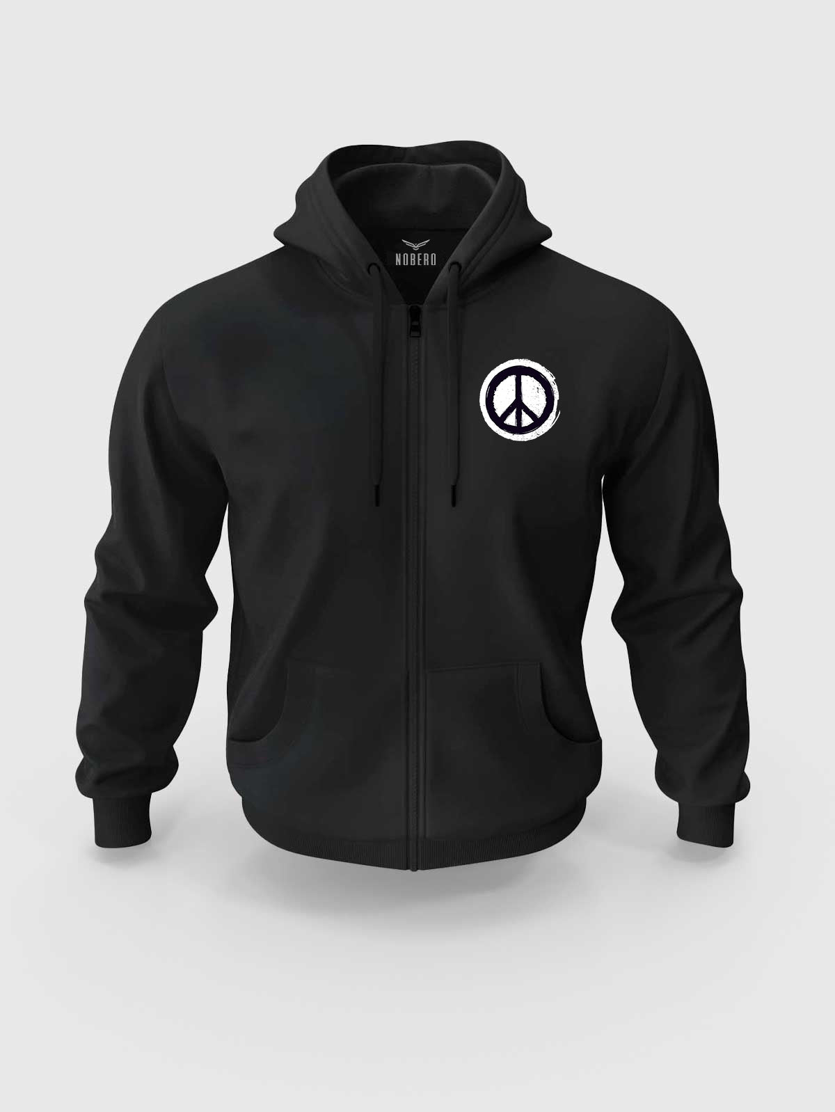 Peace Zipper Hoodie
