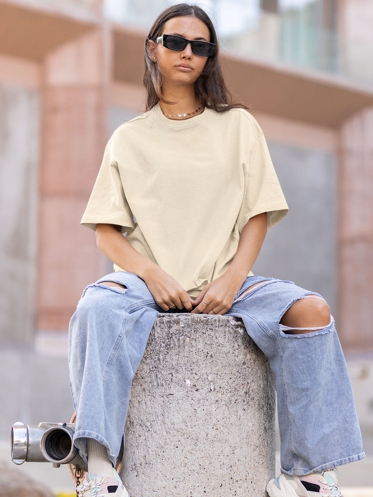 Shop Stylish Women's Oversized Fit T-Shirts | Nobero Fashion